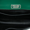 Prada Saffiano Trimmed City Calf Crystal Cahier Crossbody Secondhand