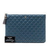Chanel Large Quilted Lambskin La Habana O Case Clutch Secondhand