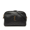 Saint Laurent Mini Quilted Lambskin Gaby Zippered Pouch Secondhand