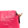 Fendi Mini Zucca Embossed Leather Baguette Satchel Secondhand