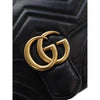 Gucci Small GG Marmont Matelasse Calfskin Top Handle Bag Secondhand