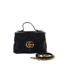 Gucci Small GG Marmont Matelasse Calfskin Top Handle Bag Secondhand