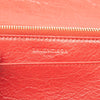 Secondhand Balenciaga Chevre Motocross Metallic Edge Wallet on Chain