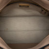 Prada Small City Calf Trimmed Saffiano Top Handle Bag Secondhand