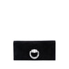 Secondhand Gucci Suede Broadway Crystal Clutch