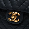Chanel Large Chevron Iridescent Calfskin Surpique Flap Secondhand