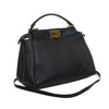 Fendi Mini Leather Peekaboo Iconic Satchel Secondhand