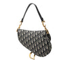Dior Oblique Canvas Saddle Bag Secondhand