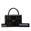 Secondhand Chanel Lambskin Mademoiselle Kelly Top Handle Bag