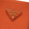 Prada Medium Saffiano Cuir Double Handle Satchel Secondhand