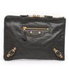 Balenciaga Lambskin Motocross Giant 12 Zip Around Flat Clutch Secondhand