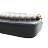 Chanel CC Quilted Goatskin Chic Pearls Double Zip Clutch With Chain Secondhand