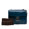 Gucci Small Polished Calfskin Interlocking G Dollar Crossbody Secondhand