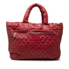 Chanel Large Quilted Nylon Reversible Coco Cocoon Tote Secondhand