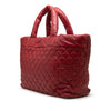 Chanel Large Quilted Nylon Reversible Coco Cocoon Tote Secondhand