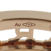 Secondhand Bvlgari 18K Rose Gold B.Zero1 One Band Ring with Openword Logo Spiral