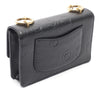 Chanel Small Square Calfskin Coco Embossed Flap Secondhand