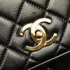 Secondhand Chanel CC Quilted Lambskin Chain Flap
