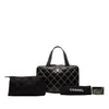 Chanel CC Lambskin Wild Stitch Handbag Secondhand