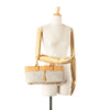 Burberry Leather Trimmed Canvas Handbag Secondhand
