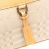 Burberry Leather Trimmed Canvas Handbag Secondhand