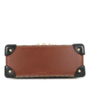 Gucci GG Supreme Bamboo Padlock Satchel Secondhand