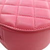 Chanel CC Quilted Lambskin Lucky Charms Round Clutch with Chain Secondhand
