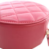Chanel CC Quilted Lambskin Lucky Charms Round Clutch with Chain Secondhand