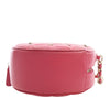 Chanel CC Quilted Lambskin Lucky Charms Round Clutch with Chain Secondhand