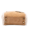 Dior Mini Suede Shearling Cannage Lady Dior Secondhand