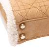 Dior Mini Suede Shearling Cannage Lady Dior Secondhand