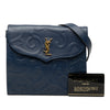 Saint Laurent Embossed Leather Arabesque Crossbody Secondhand