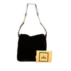 Fendi Velvet Shoulder Bag Secondhand