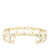 Chanel Gold Plated Multiple CC Cuff Bracelet S Secondhand