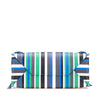 Balenciaga Mini Leather Striped Papier A6 Zip Around Satchel Secondhand