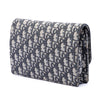 Dior Oblique Canvas Saddle Pouch Wallet on Chain Secondhand