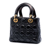Dior Small Crinkled Patent Cannage My ABCDior Lady Dior Secondhand