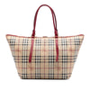 Burberry Medium Haymarket Check Coated Canvas Salisbury Tote Secondhand