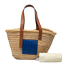 LOEWE Medium Raffia Anagram Basket Tote Secondhand
