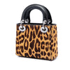 Dior Mini Pony Hair Leopard Print Lady Dior Secondhand