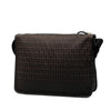 Fendi Zucchino Canvas F Charm Crossbody Secondhand