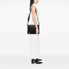 Fendi Zucchino Canvas F Charm Crossbody Secondhand