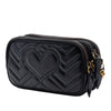 Gucci Mini GG Marmont Matelasse Leather Triple Zip Crossbody Secondhand