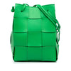 Bottega Veneta Small Nappa Maxi Intrecciato Cassette Bucket Bag Secondhand