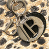 Dior Medium Canvas Cannage Leopard Print Lady Dior Secondhand