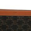 Celine Triomphe Coated Canvas Clutch Secondhand