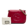 Gucci Small Patent Soho Chain Flap Crossbody Secondhand