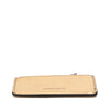 Alexander McQueen Metallic Leather Skull Charm Zip Card Holder Secondhand
