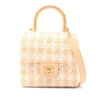 Chanel Quilted Tweed Crush Top Handle Flap Secondhand