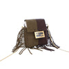 Fendi Beaded Pequin Pico Baguette Charm Crossbody Secondhand